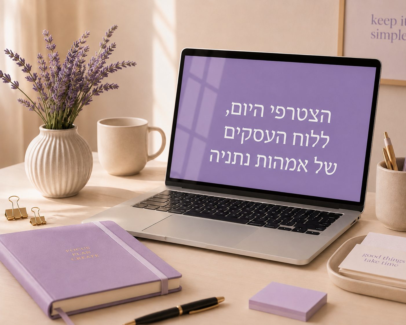 אמא מהקהילה עם העסק הקטן שלה